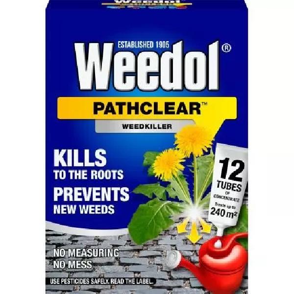 Weedol Pathclear Weedkiller 12 tube
