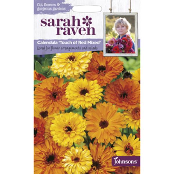 Calendula Touch Of Red Mixed (150 Seeds)