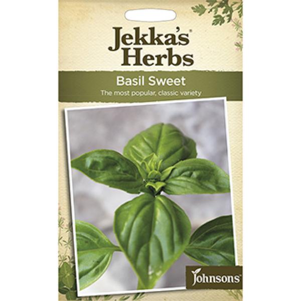 Jekkas Herbs Basil Sweet (580 Seeds)