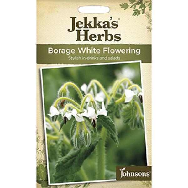 Jekkas Herbs Borage White Flowering (35 Seeds)