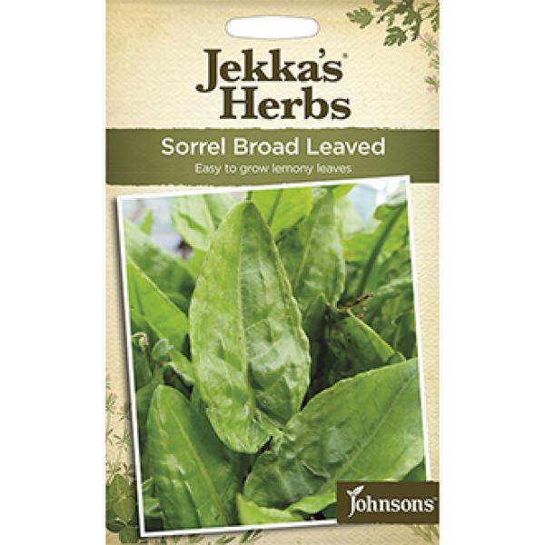 Jekkas Herbs Sorrel Broad Leaved (650 Seeds)