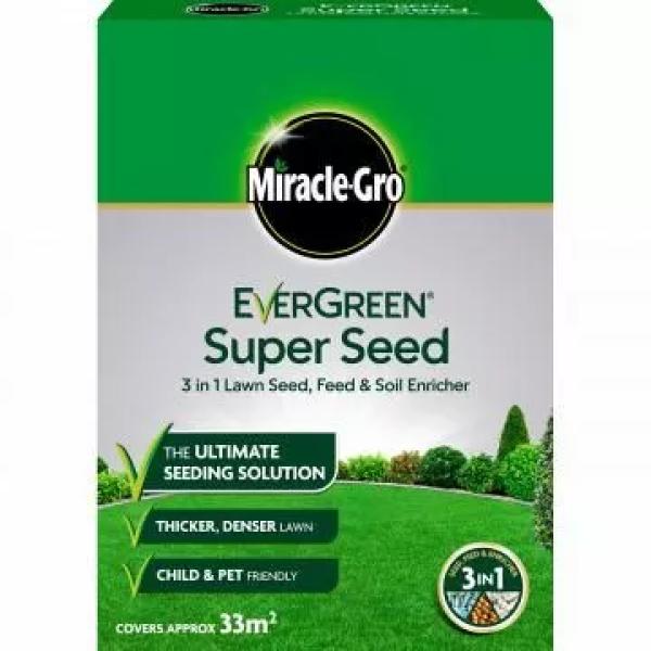Evergreen Super Seed Lawn Seed (covers 33m2)