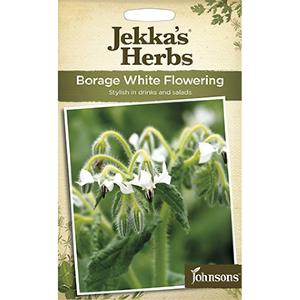 Jekkas Herbs Borage White Flowering (35 Seeds)